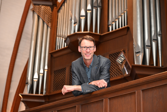 Orgel am Mittag mit dem Stadtkantor