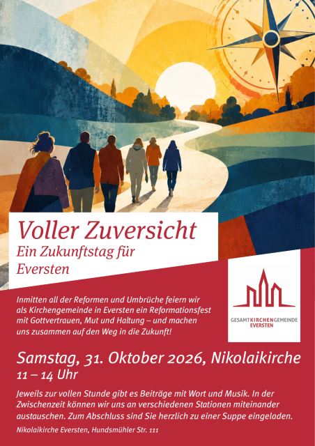 Zukunftstag Eversten am Reformationstag - Pfarrteam