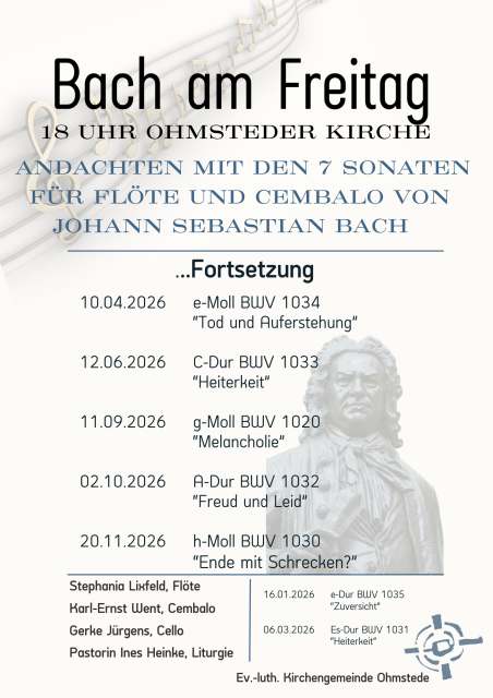 Bach am Freitag