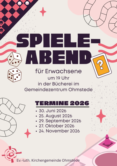 Spieleabend für Erwachsene