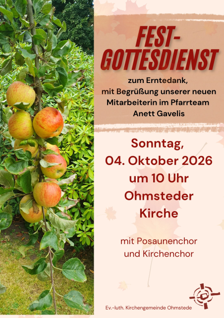 Festgottesdienst zum Erntedank