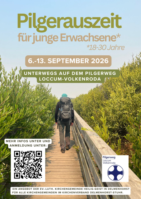 Pilgerauszeit für junger Erwachsene (18-30 Jahre)
