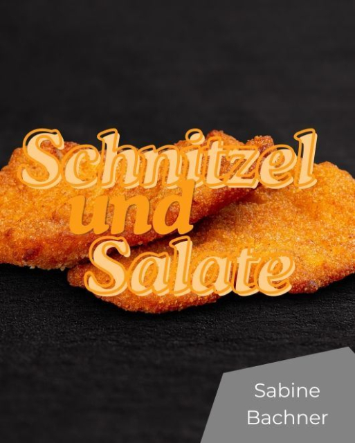 Schnitzel und Salate