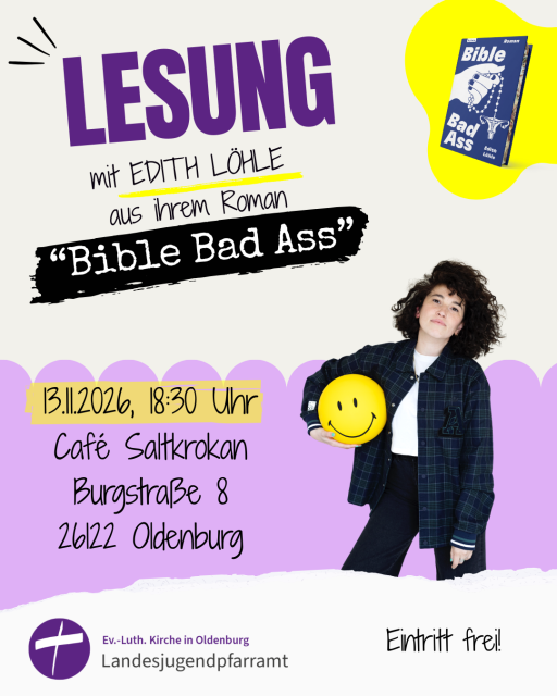 Lesung Edith Löhle "Bible Bad Ass"